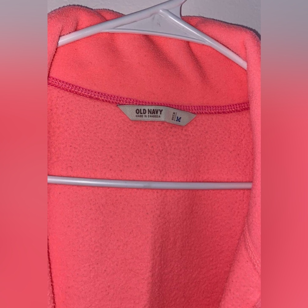 Salmon/peach colored vest from old navy